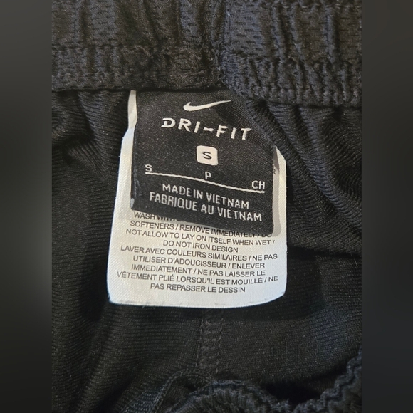 NWOT Nike Black Joggers with White Accents - Picture 6 of 9